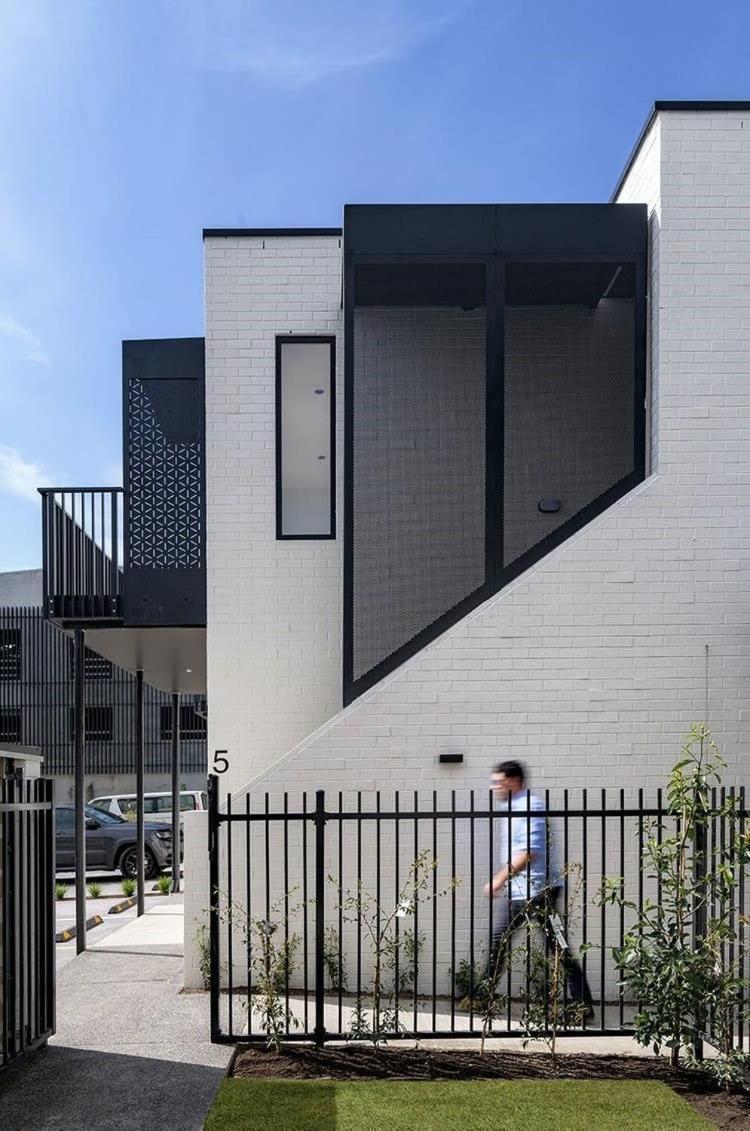 Villa Chic And Contemporary Living At Cambridge Terrace Christchurch Exterior foto