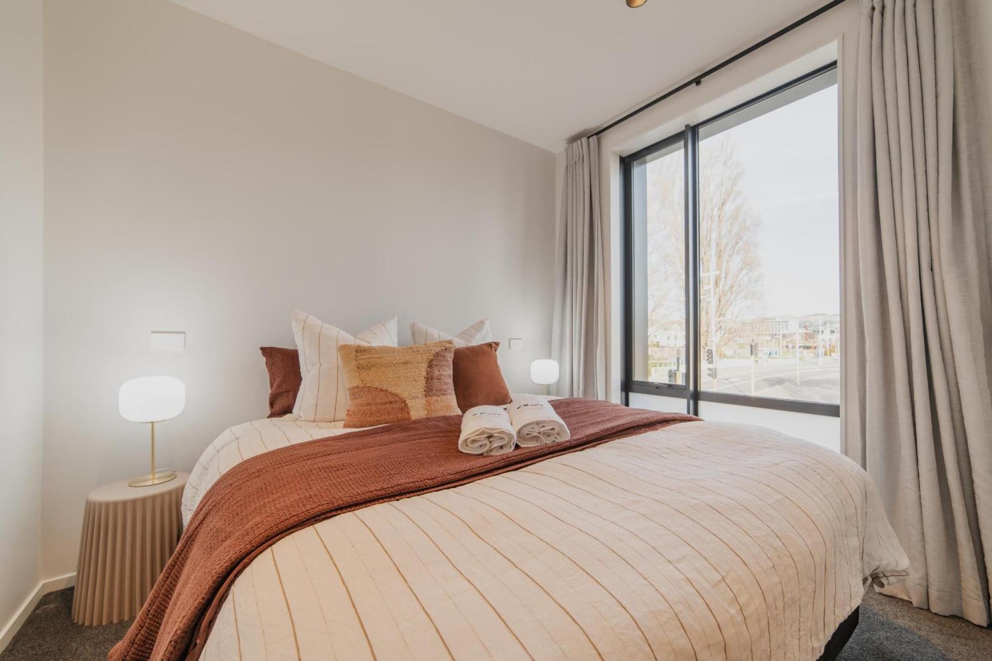 Villa Chic And Contemporary Living At Cambridge Terrace Christchurch Exterior foto